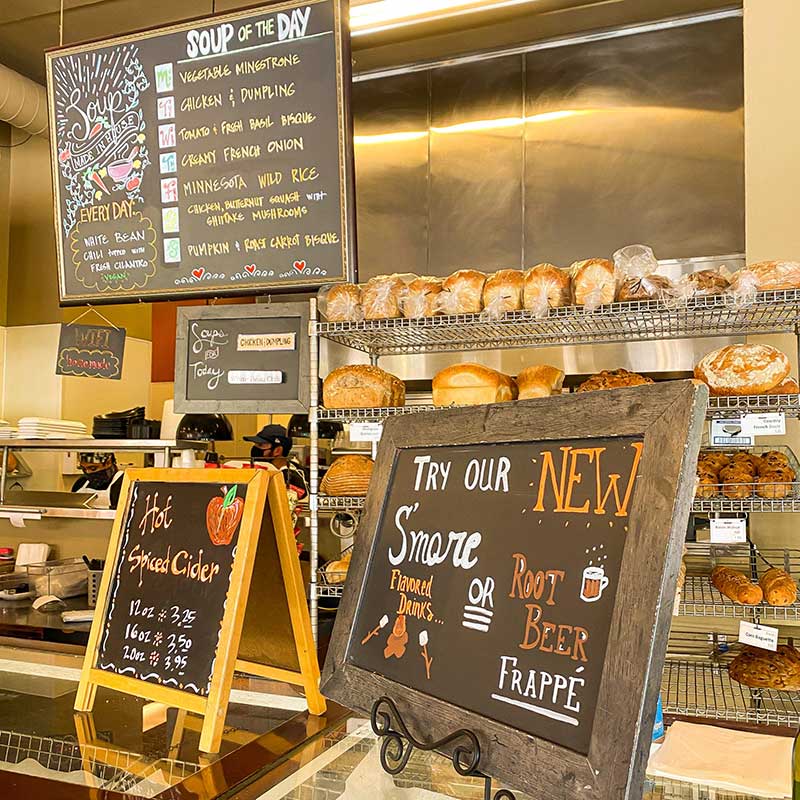The City Market Café & Bakehouse soups of the day